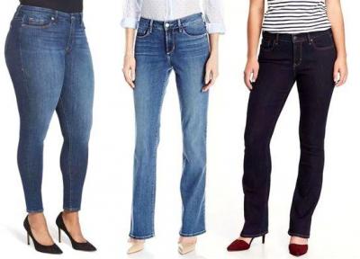 بهترین مدل شلوار جین زنانه برای اندام های مختلف کدام است؟